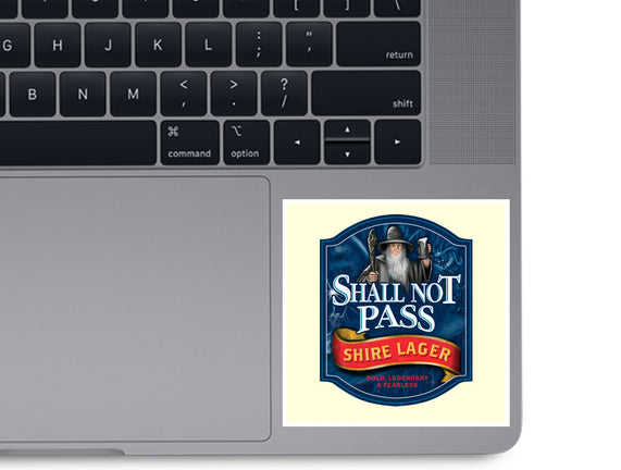 Shall Not Pass Lager