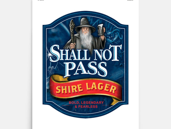 Shall Not Pass Lager