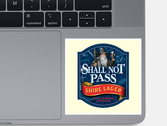 Shall Not Pass Lager
