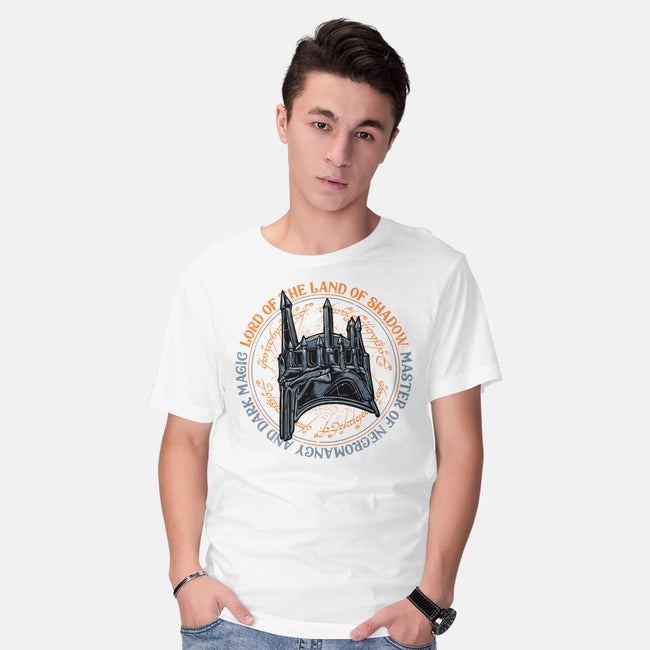 Lord Of The Land Of Shadow-Mens-Basic-Tee-momma_gorilla