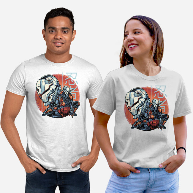 Forsaken Ninja-Unisex-Basic-Tee-momma_gorilla