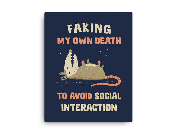Avoiding Social Interaction