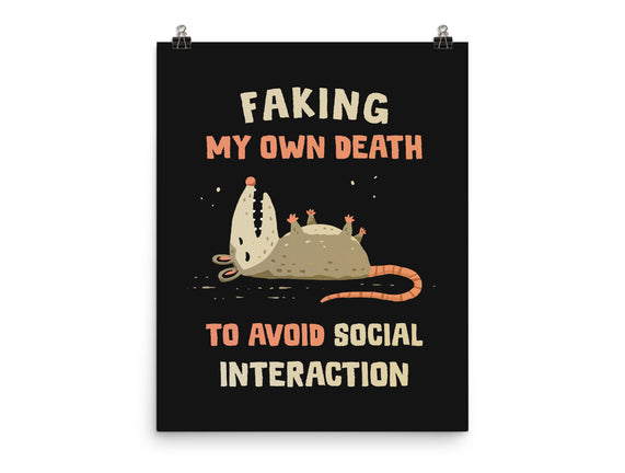 Avoiding Social Interaction
