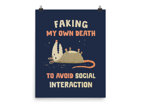 Avoiding Social Interaction