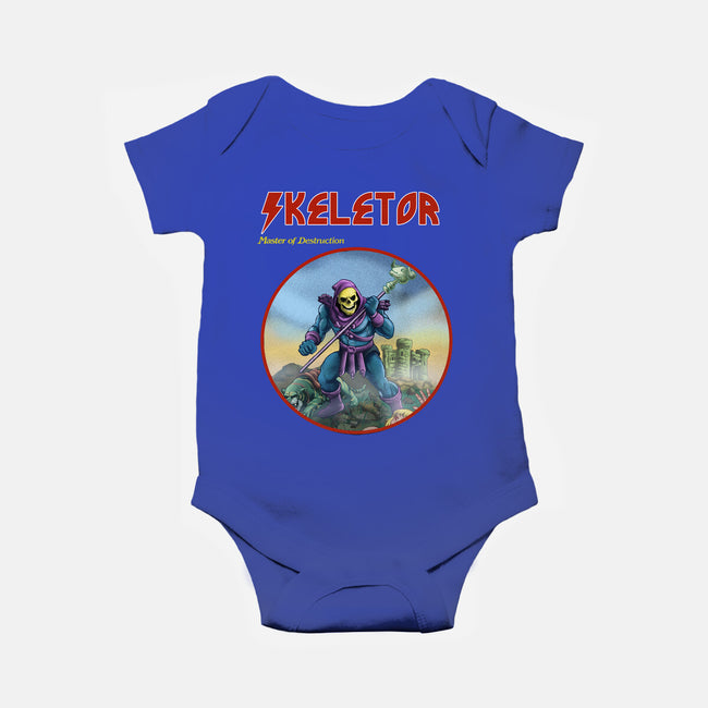 Skeletor Master Of Destruction-Baby-Basic-Onesie-Diego Gurgell