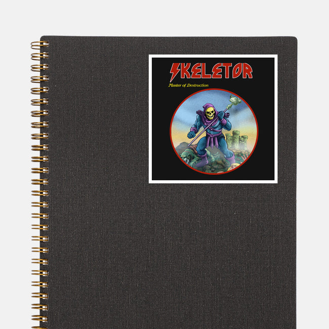Skeletor Master Of Destruction-None-Glossy-Sticker-Diego Gurgell