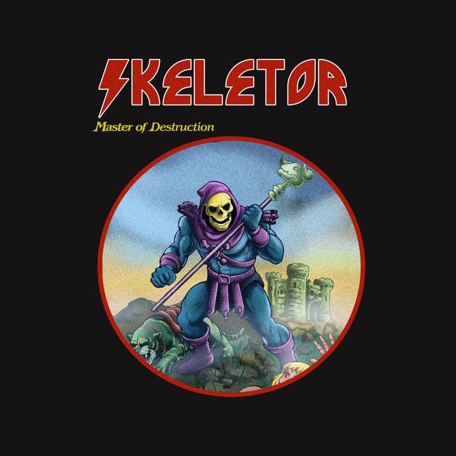 Skeletor Master Of Destruction-None-Removable Cover w Insert-Throw Pillow-Diego Gurgell
