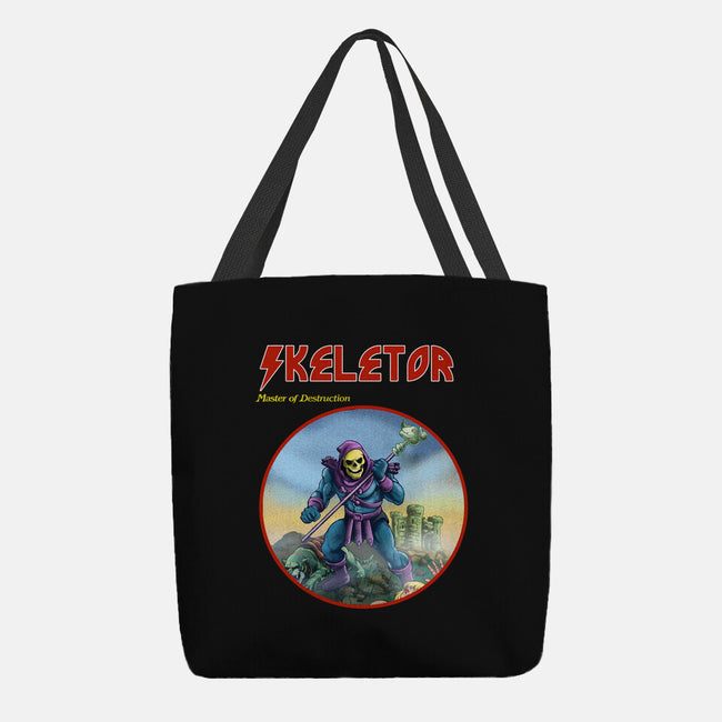 Skeletor Master Of Destruction-None-Basic Tote-Bag-Diego Gurgell