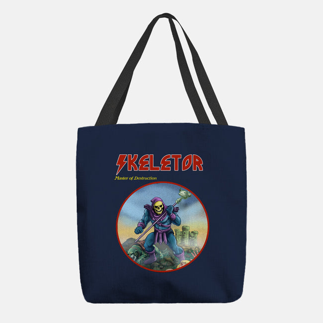 Skeletor Master Of Destruction-None-Basic Tote-Bag-Diego Gurgell