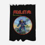 Skeletor Master Of Destruction-None-Polyester-Shower Curtain-Diego Gurgell