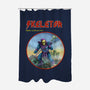 Skeletor Master Of Destruction-None-Polyester-Shower Curtain-Diego Gurgell