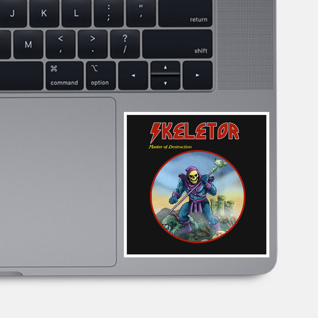 Skeletor Master Of Destruction-None-Glossy-Sticker-Diego Gurgell