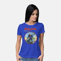 Skeletor Master Of Destruction-Womens-Basic-Tee-Diego Gurgell