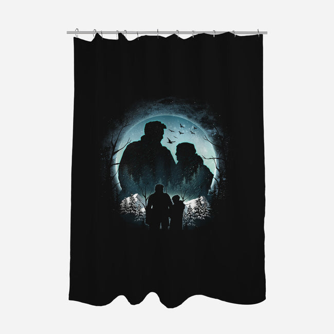 Future Days-None-Polyester-Shower Curtain-dandingeroz