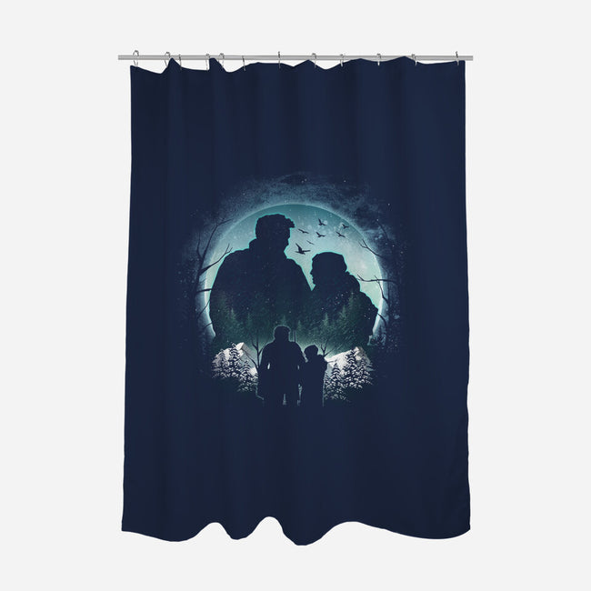 Future Days-None-Polyester-Shower Curtain-dandingeroz