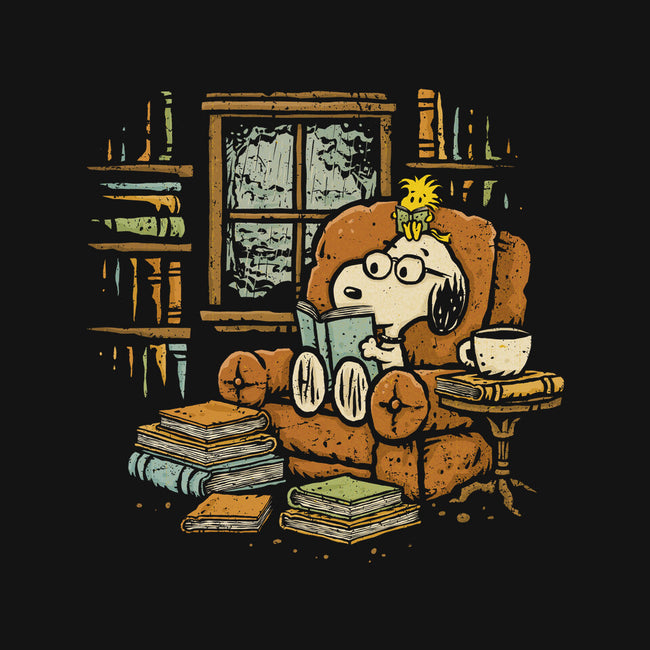 Rainy Day Reading-Mens-Basic-Tee-kg07