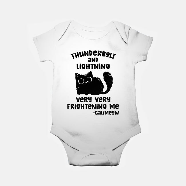 Very Very Frightening-Baby-Basic-Onesie-kg07