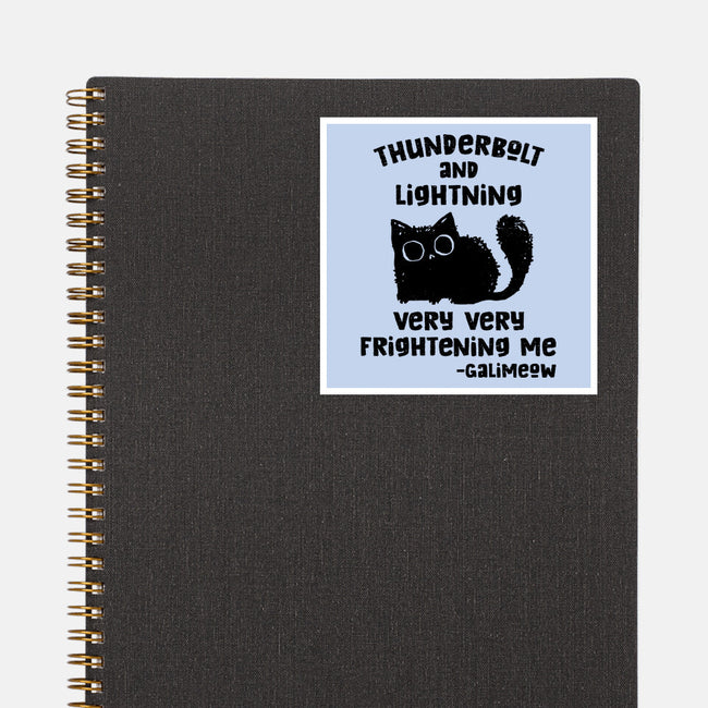 Very Very Frightening-None-Glossy-Sticker-kg07