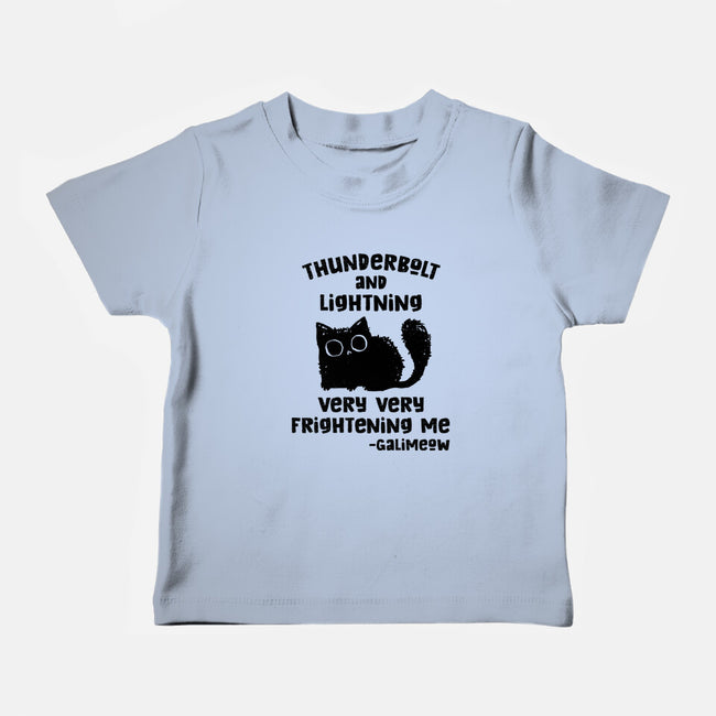 Very Very Frightening-Baby-Basic-Tee-kg07