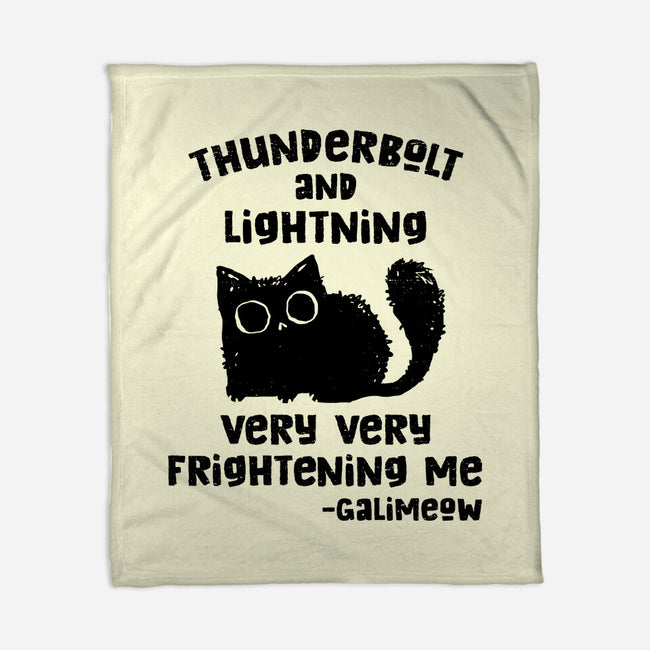 Very Very Frightening-None-Fleece-Blanket-kg07