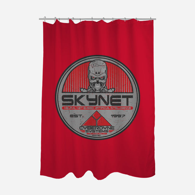 Skynet-None-Polyester-Shower Curtain-CarloJ1956