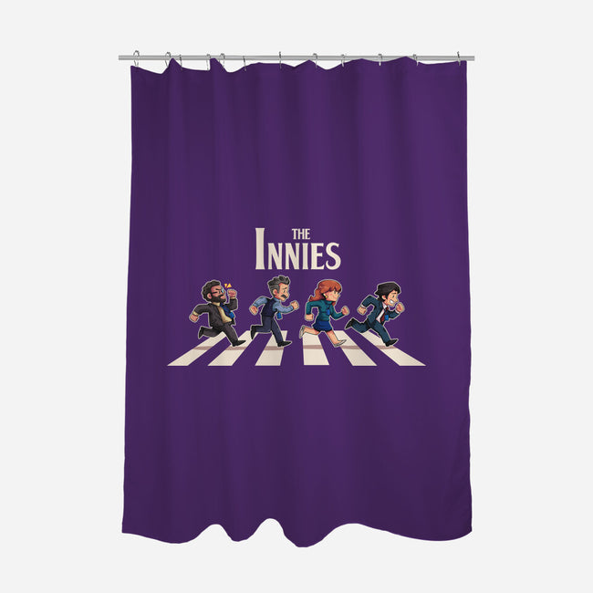 Innie Road-None-Polyester-Shower Curtain-2DFeer