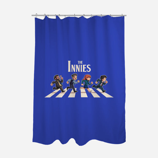 Innie Road-None-Polyester-Shower Curtain-2DFeer