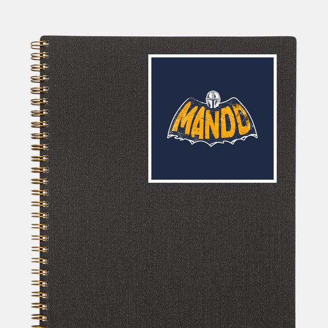 Mando Logo-None-Glossy-Sticker-Eoli Studio