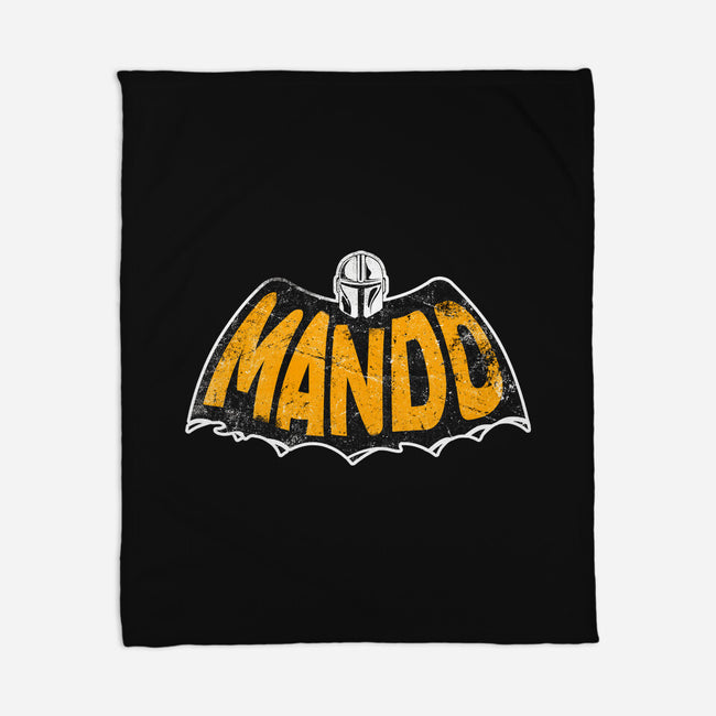 Mando Logo-None-Fleece-Blanket-Eoli Studio