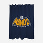 Mando Logo-None-Polyester-Shower Curtain-Eoli Studio