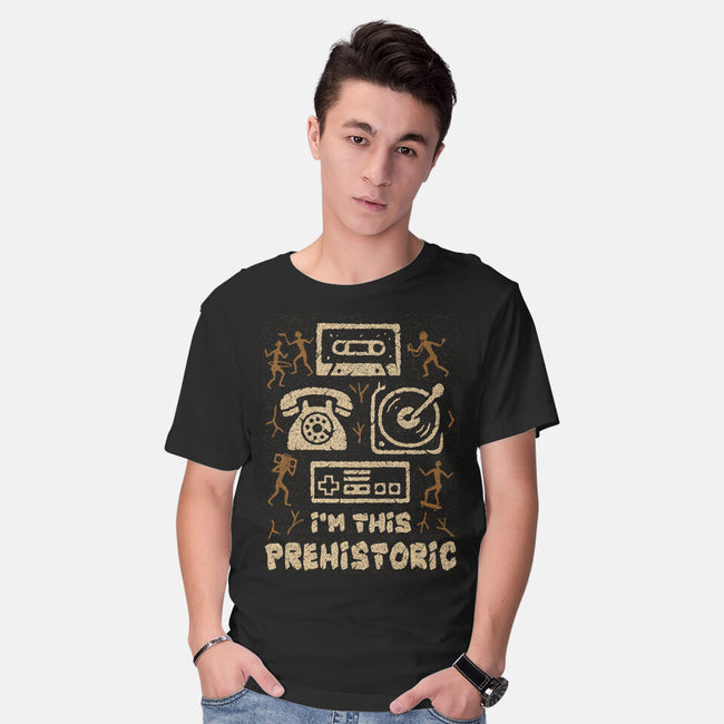 I Am This Prehistoric-Mens-Basic-Tee-Tronyx79
