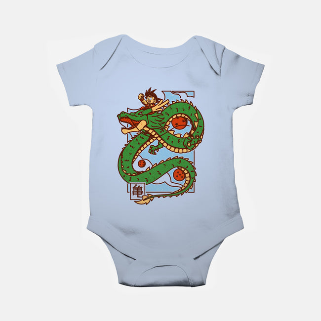 The Kid And The Dragon-Baby-Basic-Onesie-sebasebi