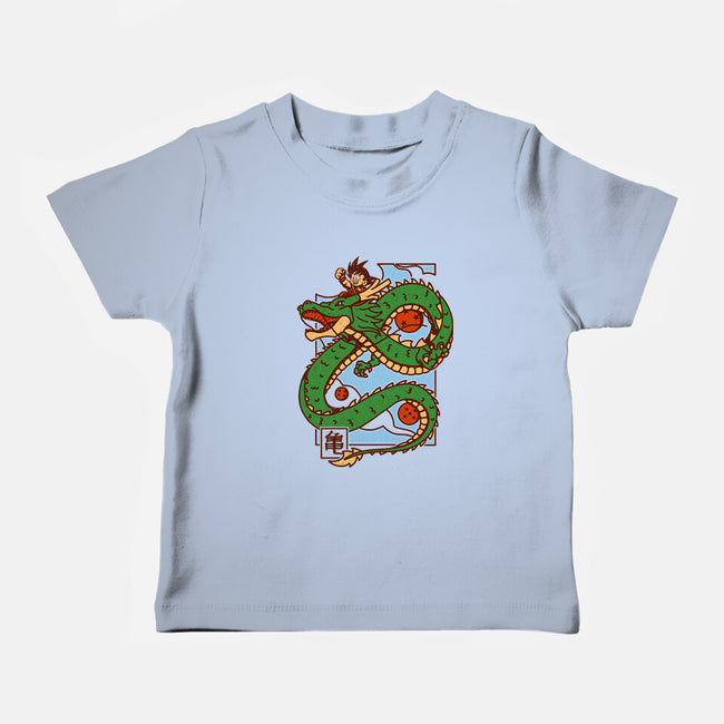 The Kid And The Dragon-Baby-Basic-Tee-sebasebi