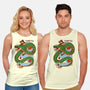 The Kid And The Dragon-Unisex-Basic-Tank-sebasebi