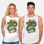 The Kid And The Dragon-Unisex-Basic-Tank-sebasebi