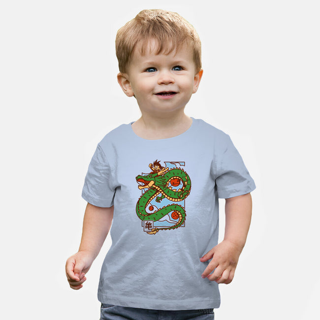 The Kid And The Dragon-Baby-Basic-Tee-sebasebi