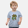 The Kid And The Dragon-Baby-Basic-Tee-sebasebi