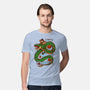 The Kid And The Dragon-Mens-Premium-Tee-sebasebi