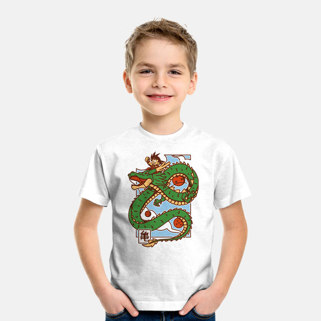 The Kid And The Dragon-Youth-Basic-Tee-sebasebi