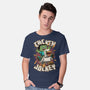 Chicken Kid Cube Game-Mens-Basic-Tee-Studio Mootant