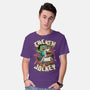 Chicken Kid Cube Game-Mens-Basic-Tee-Studio Mootant