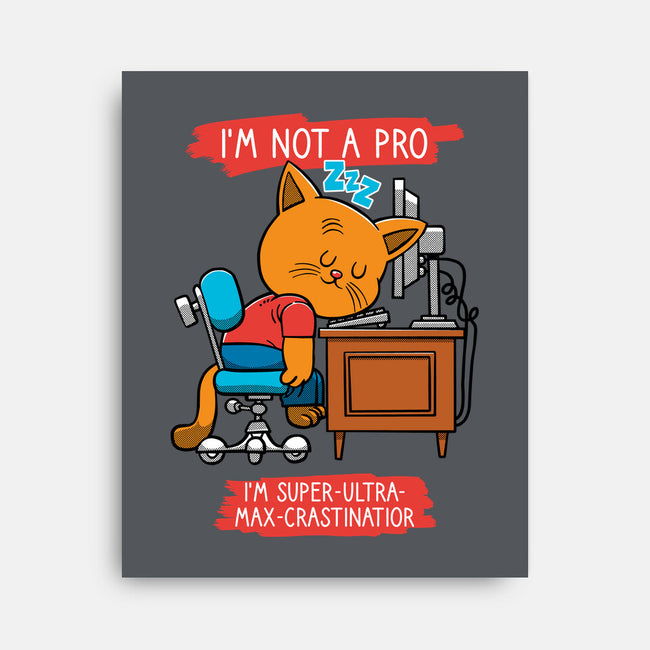 Expert Procrastinator-None-Stretched-Canvas-imisko