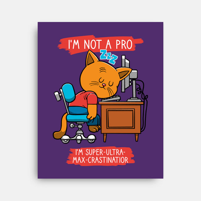 Expert Procrastinator-None-Stretched-Canvas-imisko