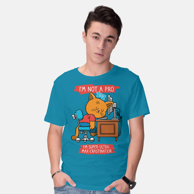 Expert Procrastinator-Mens-Basic-Tee-imisko