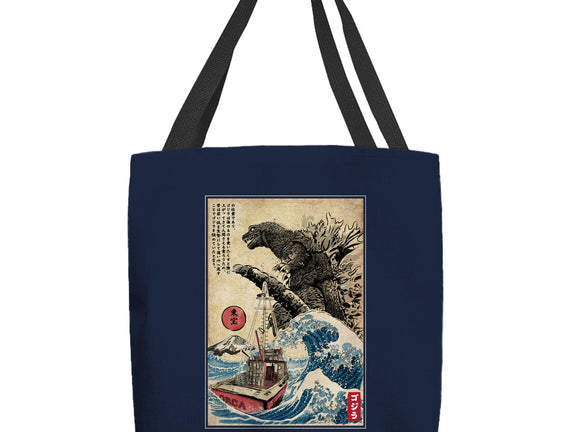 Orca In Japan Woodblock