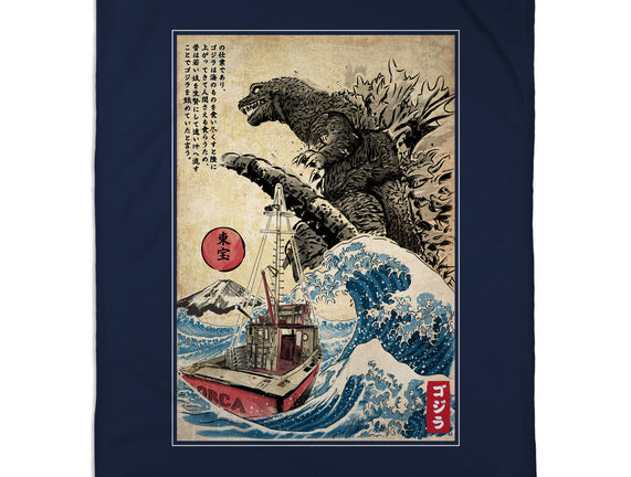 Orca In Japan Woodblock