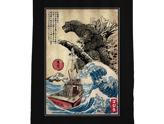 Orca In Japan Woodblock