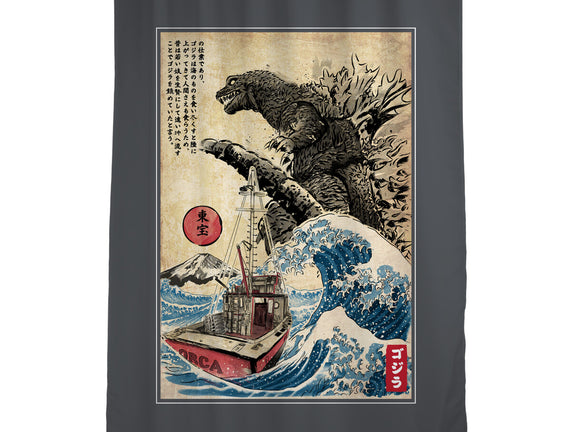 Orca In Japan Woodblock