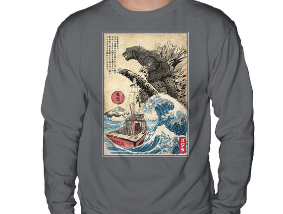 Orca In Japan Woodblock