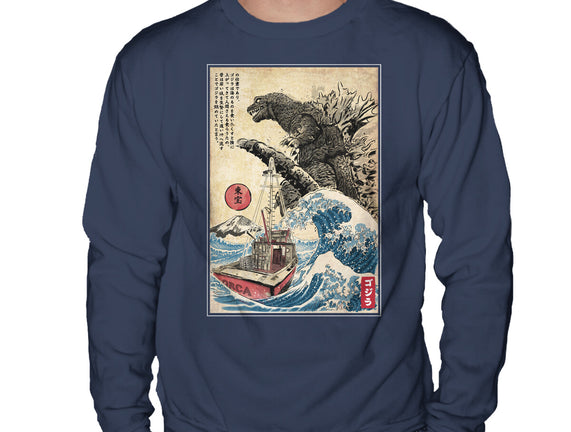 Orca In Japan Woodblock